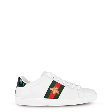 white Gucci trainers flannels